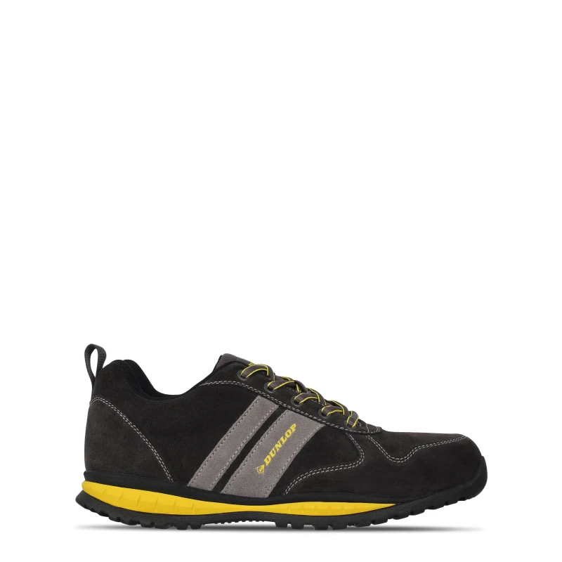 Image of Dunlop Houston Steel Toe Cap Shoes Mens Charcoal male 6 (39)
