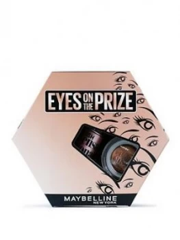 image of Maybelline Maybelline Makeup Kit Eyes On The Prize Nude Eyeshadow & Lash Sensational Mascara Gift Set For Her