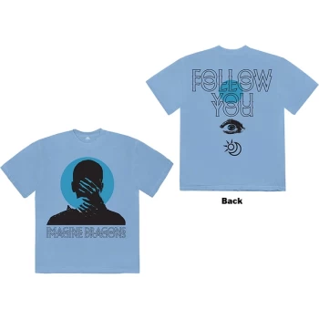 Image of Imagine Dragons - Follow You Unisex Large T-Shirt - Blue