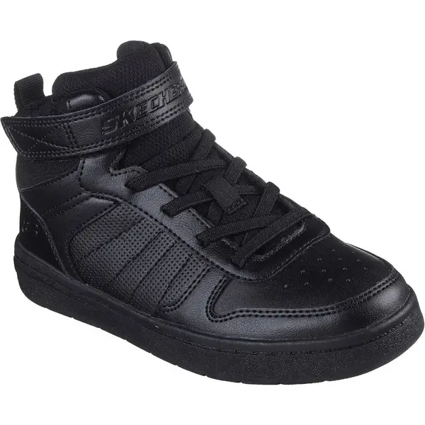 Image of Skechers Boys Smooth Street Vorrez Ankle Strap Comfy Shoes UK Size 4 (EU 37)