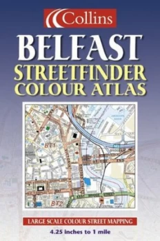 Image of Collins Belfast Streetfinder Colour Atlas Book
