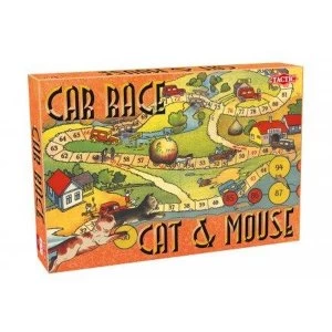 Image of Nostalgy Game: Cat Mouse/Car Race Board Game