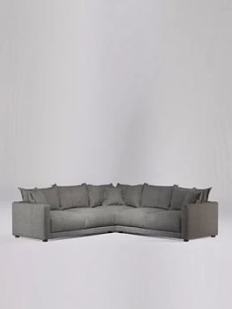 image of Swoon Aurora Fabric 5 Seater Corner Sofa - House Weave