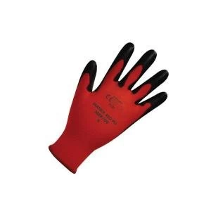 image of Polyco Matrix MRP09 Size 9 Seamless Knitted Gloves Polyurethane Palm