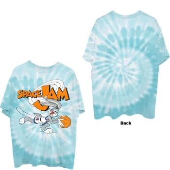 Image of Space Jam - Retro Bugs Unisex Large T-Shirt - Blue