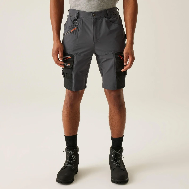 Image of Regatta Regatta Men Infiltrate Detachable Holster Shorts in Grey Size: 33R Grey 33R Male 5063019227856
