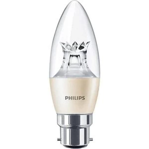 Image of Philips 4W LEDCandle BC B22 Very Warm White Dimmable - 70065500