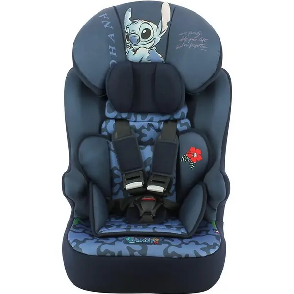 Image of Disney Race I Disney Lilo & Stitch 76-140cm car seat R129 1 Blue 77831518027