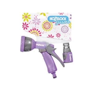 Image of Hozelock Seasons Multi Spray Gun & Fitting Purple