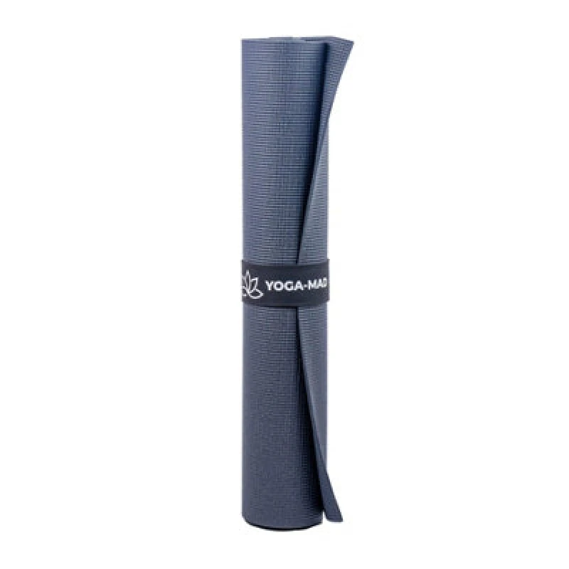 Image of Fitness Mad Yoga Mat Slap Band - Tpe Slap-On Mat Carrier, 50 Cm X 5 Cm, Black
