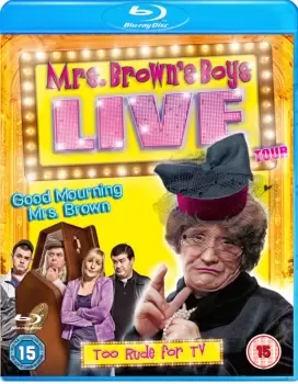 image of Mrs Brown's Boys Live Tour Good Mourning Mrs Brown Bluray