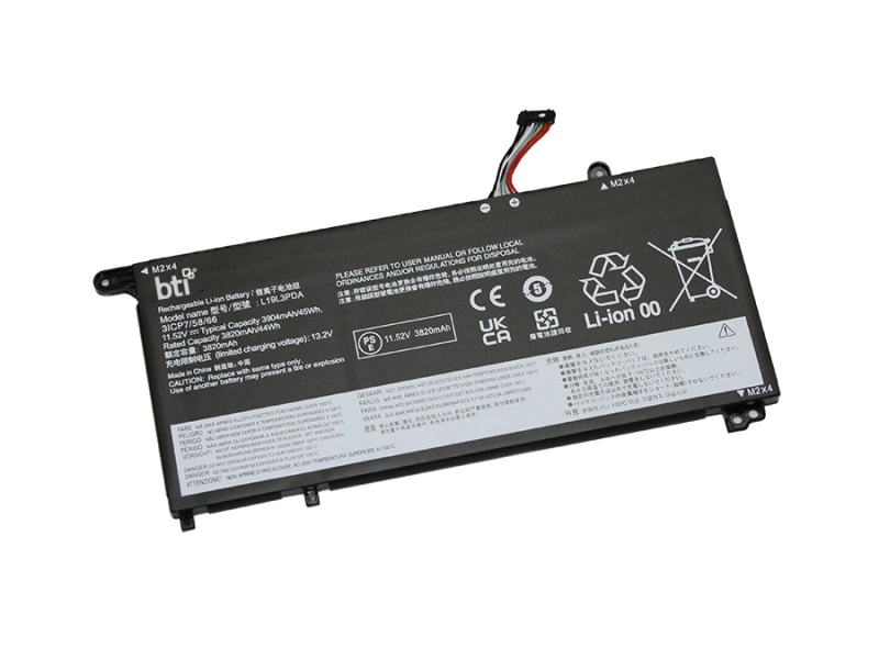 Image of BTI 44Wh 3 cell 5B11N52054 compatible battery for Lenovo THINKBOOK 15