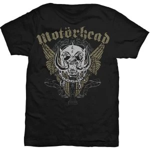 Image of Motorhead - Wings Unisex Large T-Shirt - Black
