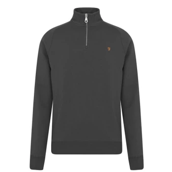 Image of Farah Vintage Jim Zip Jumper - Farah Grey 041