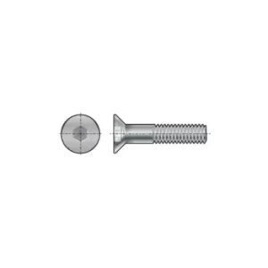 Image of Qualfast M5X12 Skt Countersunk Head Screw BZP (GR-10.9)- you get 25
