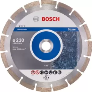 Image of Bosch Standard Stone Diamond Cutting Disc 230mm