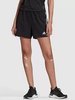 Image of adidas Designed For Training Shorts - Black/White, Size 2XL, Women