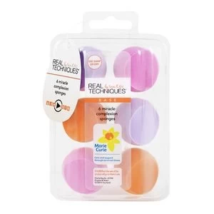 image of Real Techniques Marie Curie 6 Pack Sponge Pack