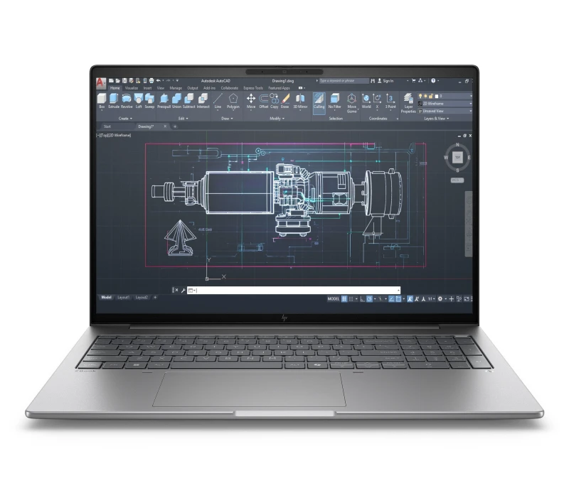 Image of HP ZBook 8 G1i Wolf Pro Security Edition- Data Science Intel Core Ultra 7 255H Mobile workstation 40.6cm (16") Touch Screen 2.5K 32GB DDR5-SDRAM 1