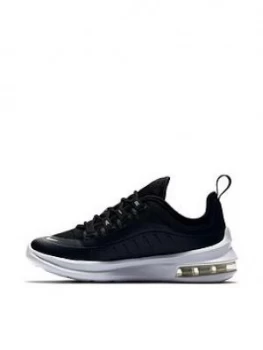 Image of Nike Air Max Axis Childrens Trainers - Black/White, Size 10