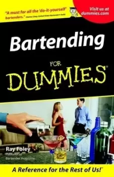 Image of Bartending for dummies - Ray Foley - Paperback - Used