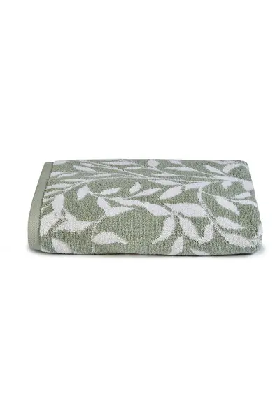 Image of Dreams & Drapes 'Sandringham' 100% Cotton Jacquard Towel Light Green