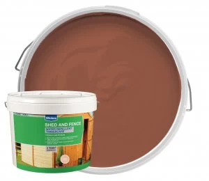 image of Wickes Water Repellent Timbercare - Golden Brown 10L