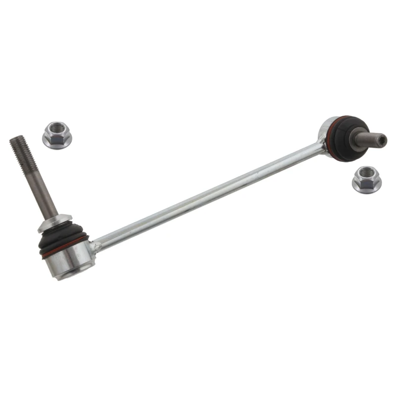 Image of FEBI BILSTEIN 29616 Anti-roll bar link OE Turbo NEW, with nuts Steel Link Stabiliser (3229)