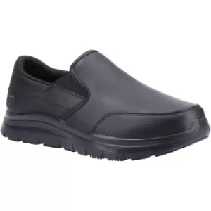 Image of Skechers Mens Bronwood Wide Slip Resistant Occupational Shoe UK Size 8 (EU 42)