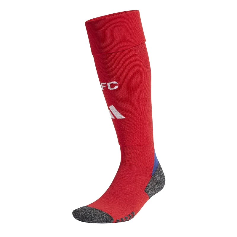 Image of adidas Arsenal Home Socks 2024 2025 Domestic Replica Football Socks Chd C8-C13 Red 43324608030