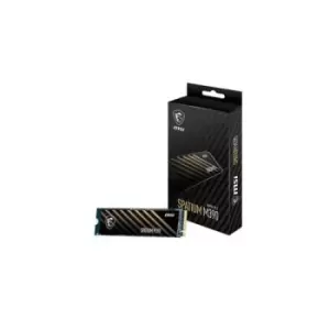 Image of MSI SPATIUM M390 NVME M.2 500GB internal solid state drive PCI Express 3D NAND