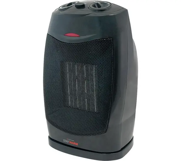 Image of LLOYTRON StayWarm F2202BK Portable Hot & Cool Convector Heater - Black