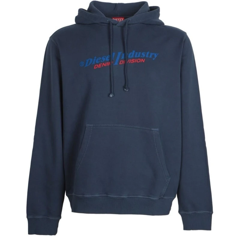 Image of Diesel S-Ginn Hoodie - Blue Blue XL