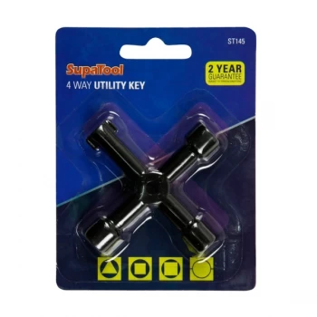 Image of SupaTool 4 Way Utility Key