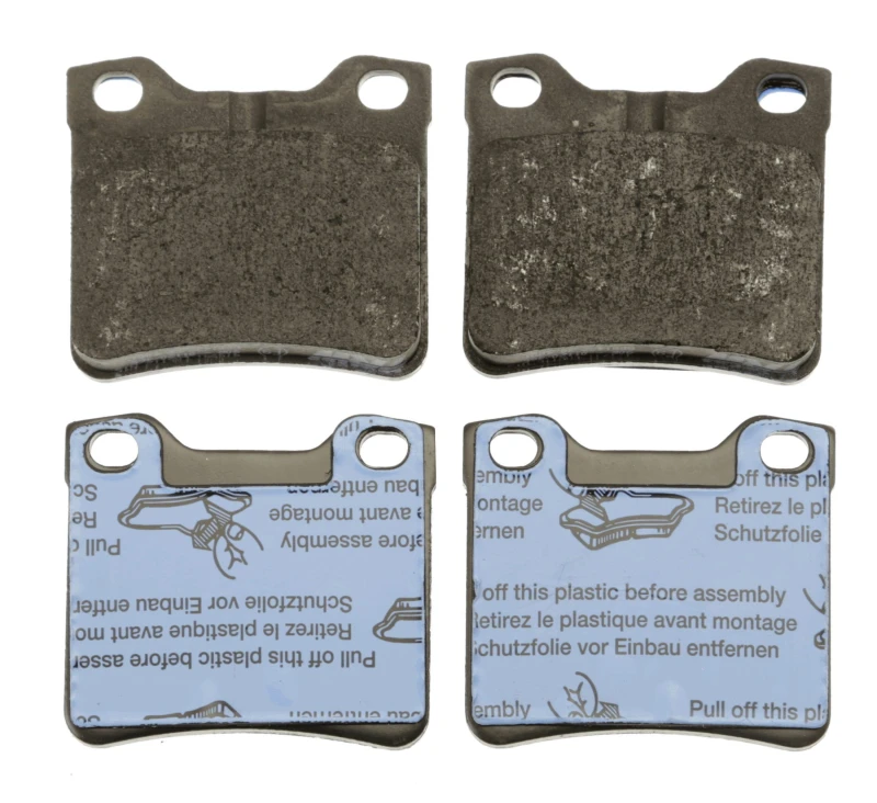 Image of TRW GDB1432 Brake pad set not prepared for wear warning indicator Brake Pad Set,disc brake (402)