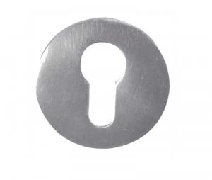 image of LocksOnline Aluminium Euro Profile Keyhole Escutcheon