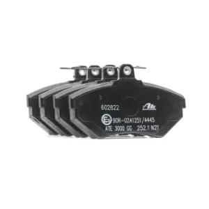 Image of ATE Brake pad set 13.0460-2822.2 Brake pads,Brake pad set, disc brake VW,AUDI,PASSAT Variant (3B6),PASSAT Variant (3B5),PASSAT (3B3),PASSAT (3B2)