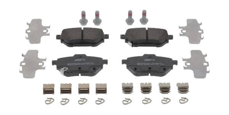 Image of JURID 574056J Brake pad set Brake Pad Set,disc brake (402)