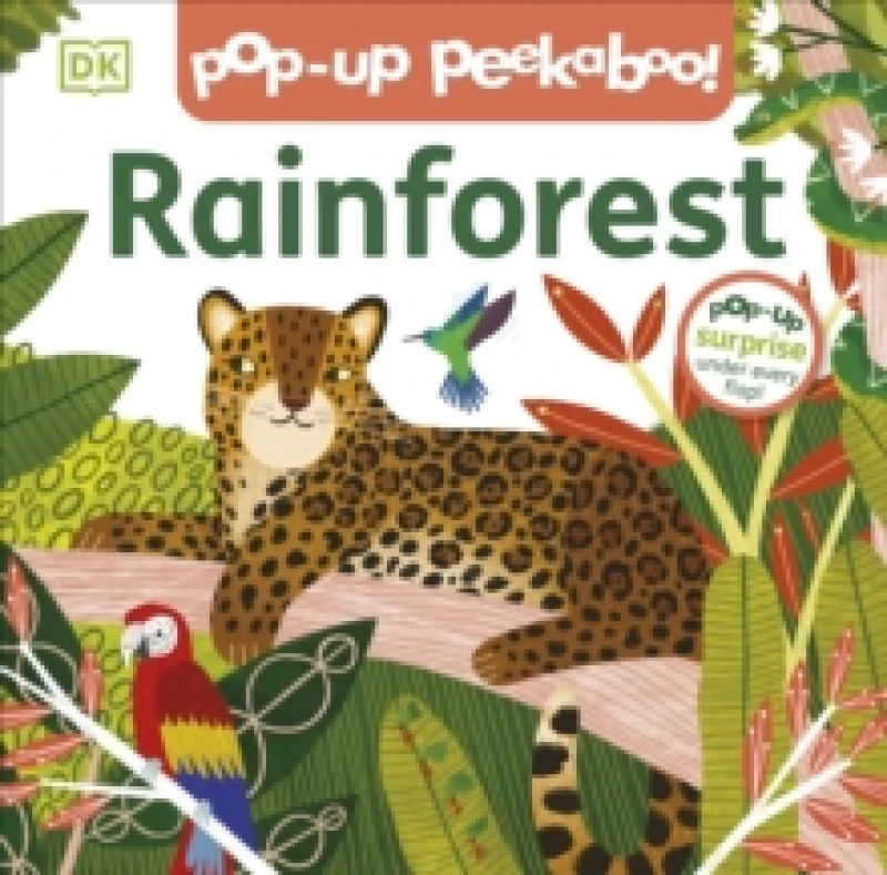 Image of DK Pop-Up Peekaboo! Rainforest Book Multi unisex