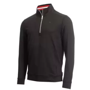 Calvin Klein Golf half Zip Top - Black