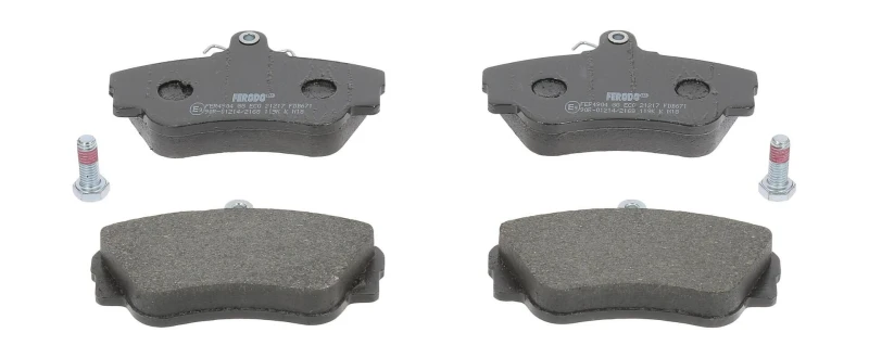 Image of FERODO Brake pad set FERODO FDB671