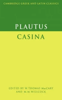 Image of Plautus Casina by Plautus Book