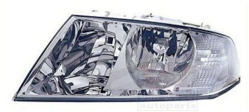 Image of VAN WEZEL Headlight VAN WEZEL 7622961