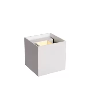 Image of Lucide Xio Modern Up Down Wall Light LED Dim. G9 1x4W 2700K White