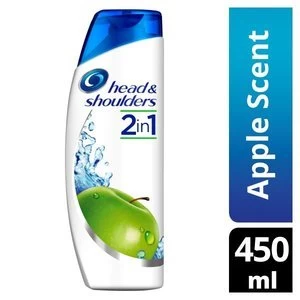 Image of Head and Shoulders 2in1 Shampoo Apple Fresh 450ml
