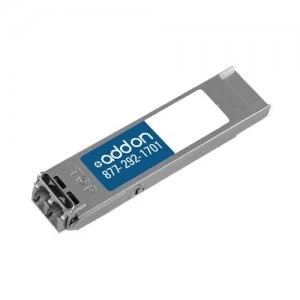 image of AddOn Networks 10GBase-LR SFP+ network transceiver module Fiber optic 10000 Mbps SFP+ 1310 nm