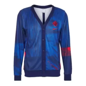 image of 2022-2023 England Dri-FIT Player Cardigan (Blue)