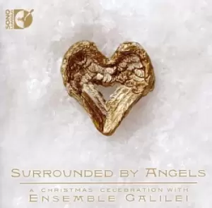 image of Surrounded By Angels A Christmas Celebration With Ensemble Galilei by Ensemble Galilei CD Album