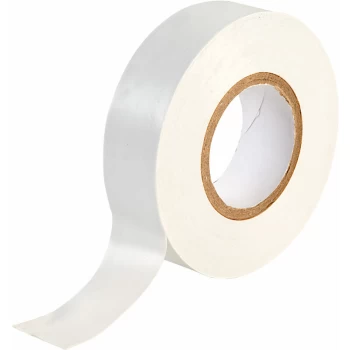 image of Ultratape - White PVC Electrical Insulating Tape 19mm x 20m