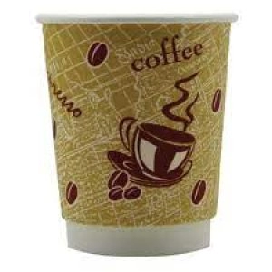 image of 4Aces Double Wall 12oz Red Bean Paper Cup (Pack of 500) HHDWPA12